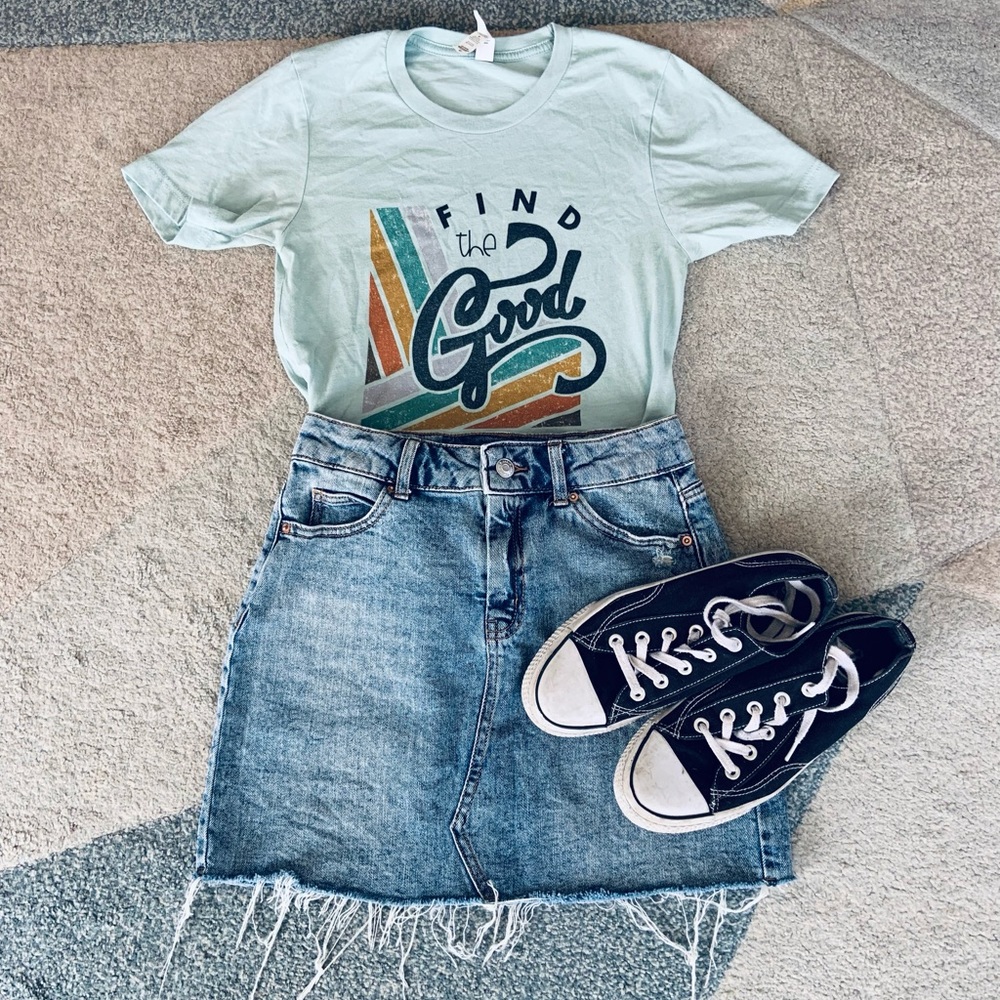 Wild Fable Denim Mini Skirt